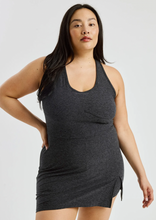 Load image into Gallery viewer, Year of Ours Racer Tennis Dress - Charcoal