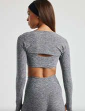 Load image into Gallery viewer, Year of Ours Stretch Shrug - Heather Grey