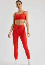 Load image into Gallery viewer, Year of Ours Ribbed Football Legging - Red