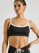 Load image into Gallery viewer, YOS Bralette - Black/ White