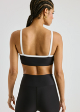 Load image into Gallery viewer, YOS Bralette - Black/ White