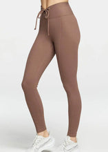 Load image into Gallery viewer, Year Of Ours Ribbed Football Legging - Coco