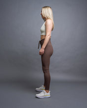 Load image into Gallery viewer, Year Of Ours Ribbed Football Legging - Brown