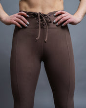 Load image into Gallery viewer, Year Of Ours Ribbed Football Legging - Brown