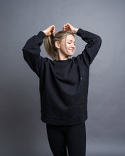 Load image into Gallery viewer, Lululemon Perfectly Oversized Crew - Black