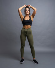 Load image into Gallery viewer, Year Of Ours Ribbed Football Legging - Olive