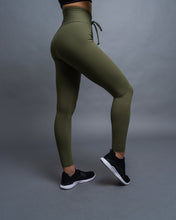 Load image into Gallery viewer, Year Of Ours Ribbed Football Legging - Olive