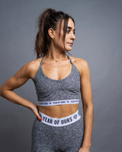 Load image into Gallery viewer, Year Of Ours Logo Bralette - Heather Grey