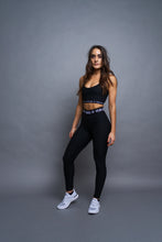Load image into Gallery viewer, Year Of Ours Logo Bralette - Black