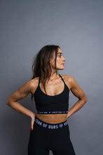 Load image into Gallery viewer, Year Of Ours Logo Bralette - Black