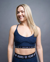 Load image into Gallery viewer, Year Of Ours Logo Bralette - Navy