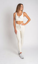 Load image into Gallery viewer, Year Of Ours Ribbed Football Bra - Bone