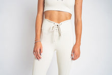 Load image into Gallery viewer, Year Of Ours Ribbed Football Legging - Bone