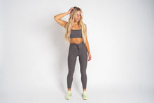 Load image into Gallery viewer, Year Of Ours Ribbed Football Legging - Grey