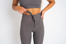 Load image into Gallery viewer, Year Of Ours Ribbed Football Legging - Grey