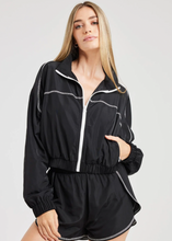 Load image into Gallery viewer, YOS Windbreaker - Black