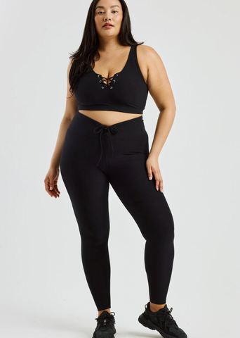 Year of Ours Stretch Football Legging - Black