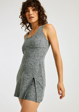 Load image into Gallery viewer, Year of Ours Racer Tennis Dress - Charcoal
