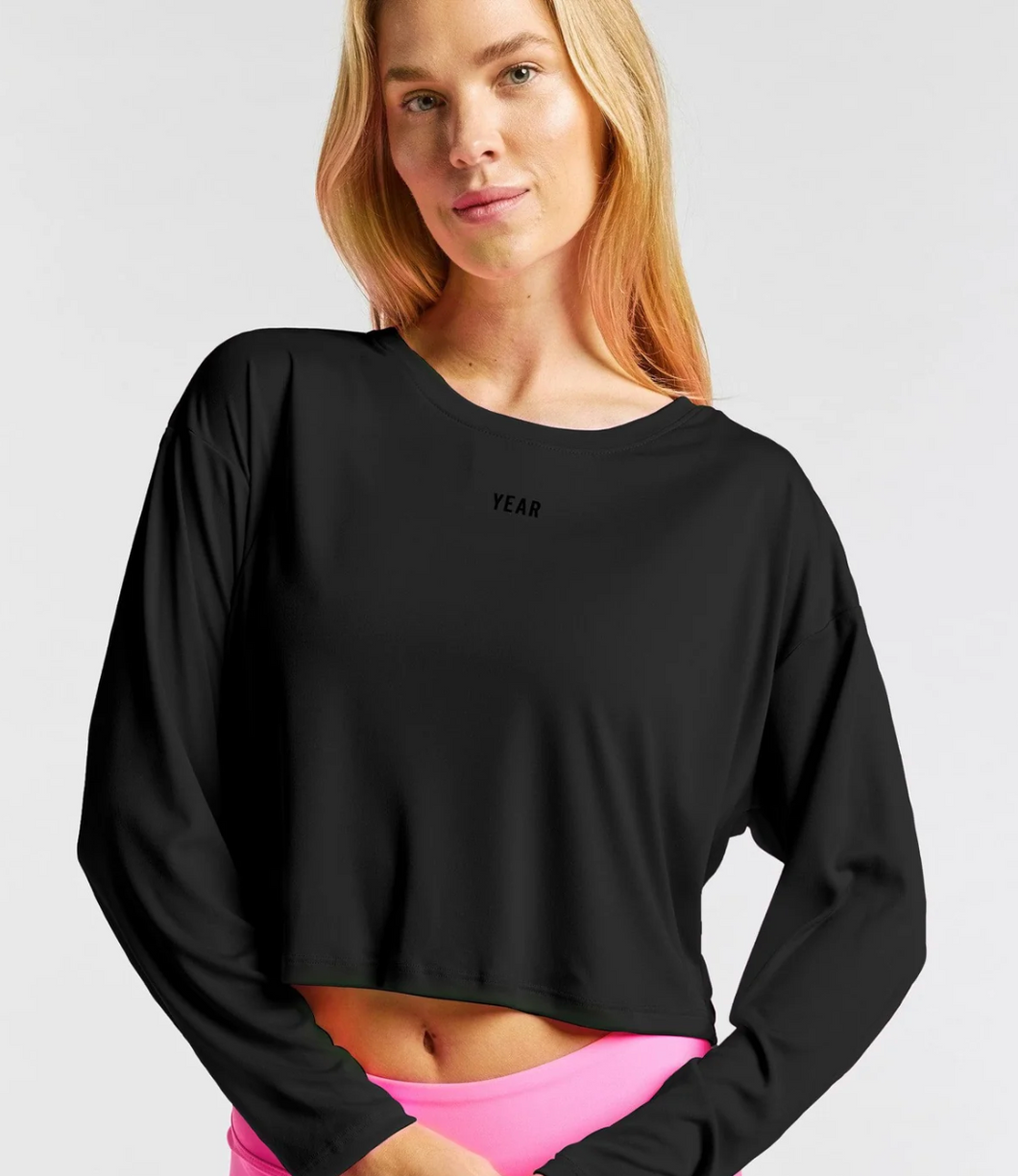 Year of Ours Recovery Long Sleeve - Black