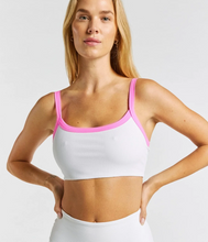 Load image into Gallery viewer, Year of Ours Ribbed Bralette 2.0 - Pink/ White
