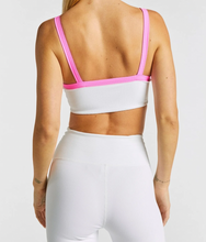 Load image into Gallery viewer, Year of Ours Ribbed Bralette 2.0 - Pink/ White
