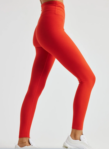 Year of Ours Stretch Sculpt High Legging - Red