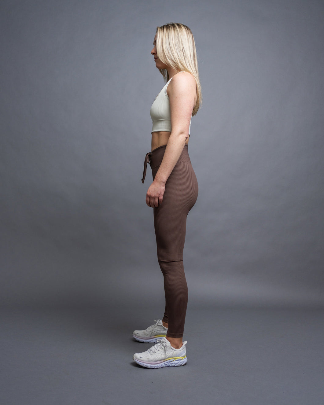 Year Of Ours Ribbed Football Legging - Brown