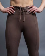 Load image into Gallery viewer, Year Of Ours Ribbed Football Legging - Brown
