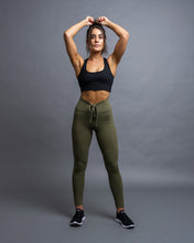 Load image into Gallery viewer, Year Of Ours Ribbed Football Legging - Olive
