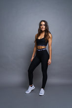 Load image into Gallery viewer, Year Of Ours Logo Bralette - Black
