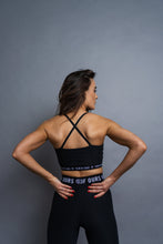 Load image into Gallery viewer, Year Of Ours Logo Bralette - Black
