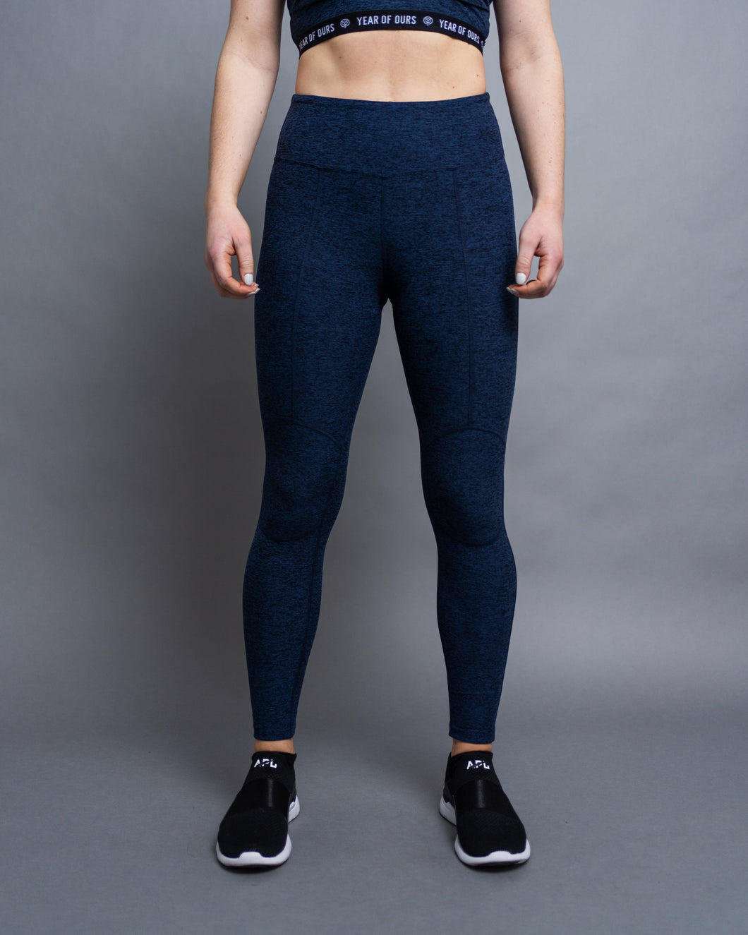 Year Of Ours Stretch Track Leggings - Navy