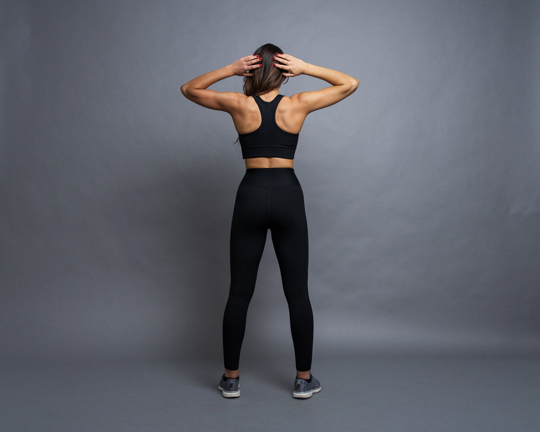 Year Of Ours Ribbed Hockey Legging - Black