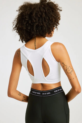 Year of Ours Form High Support Bra - White