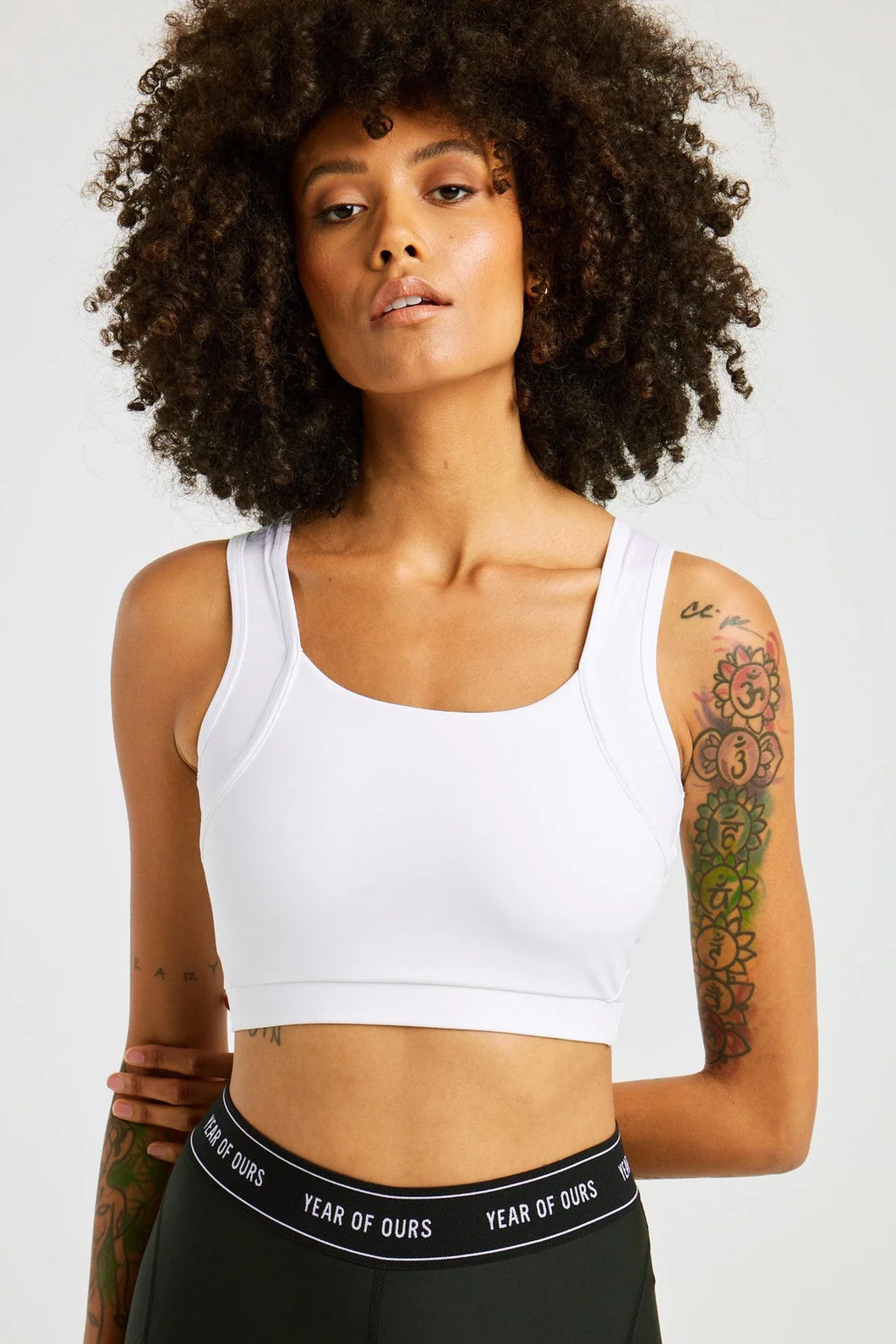 Year of Ours Form High Support Bra - White