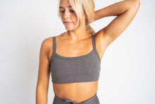 Load image into Gallery viewer, Year Of Ours Ribbed Bralette - H Grey
