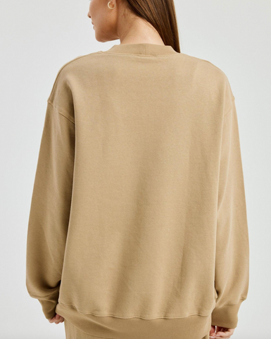 YOS Crew Sweatshirt - Khaki